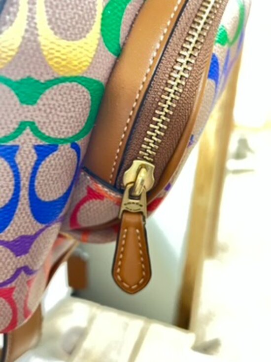 coach backpack pride Pennie 22 In Rainbow Signature Canvas ~Pride Line~  KismetMags New to our Pride Collection